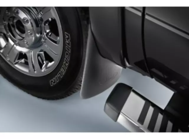 HC3Z16A550DC - Body: Splash Guards, Molded, Rear Pair for Ford: F-250 Super Duty, F-350 Super Duty, F-450 Super Duty Image