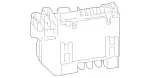 221540685064 - Electrical Equipment and Instruments: Fuse Box for Mercedes-Benz Image