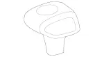 21826002408P64 - : Shift Knob for Mercedes-Benz Image