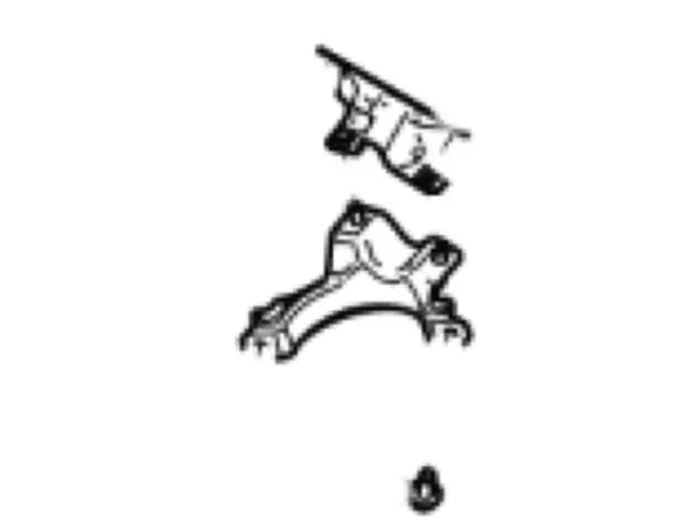 6E5Z5K222AA - Exhaust: Exhaust Bracket for Ford: Fusion | Lincoln: Zephyr | Mercury: Milan Image