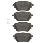 1551220700 - : DFC 5000 Advanced Brake Pads - Ceramic for DYNAMIC FRICTION Image