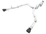 301533006 - : AWE 0FG Dual Rear Exit Catback for 5th Gen RAM 1500 5.7L (w/ bumper cutouts) for AWE Tuning Image