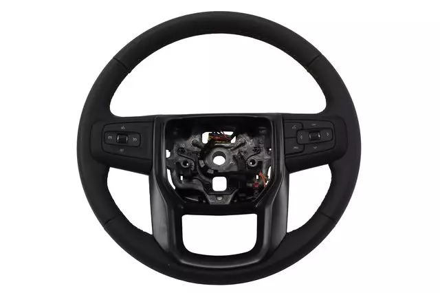 84946353 - : Black Steering Wheel for GMC: Sierra 2500 HD Image