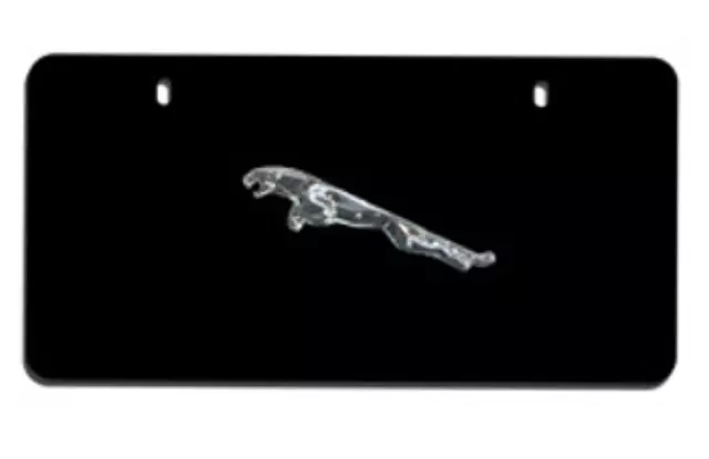 C2A1180 - Exterior: License Plate, Jaguar Leaper for Jaguar: E-Pace, F-Pace, F-Type, I-Pace, XE, XF, XJ, XJR575, XK Image