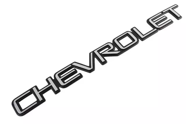 10212757 - Body: Nameplate for Chevrolet: Astro, G10, G20, G30, Lumina APV, P30 | GMC: G1500, G2500, G3500, P3500 Image