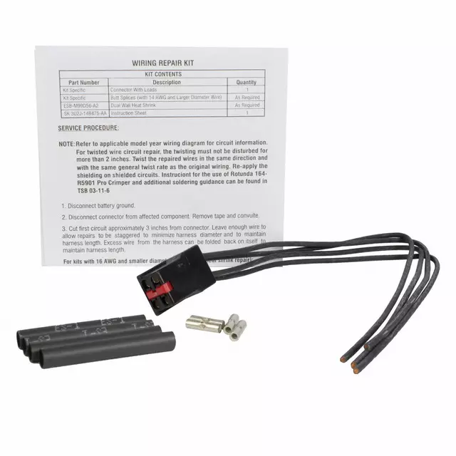 3U2Z14S411FXA - : Wire Assembly for Ford Image