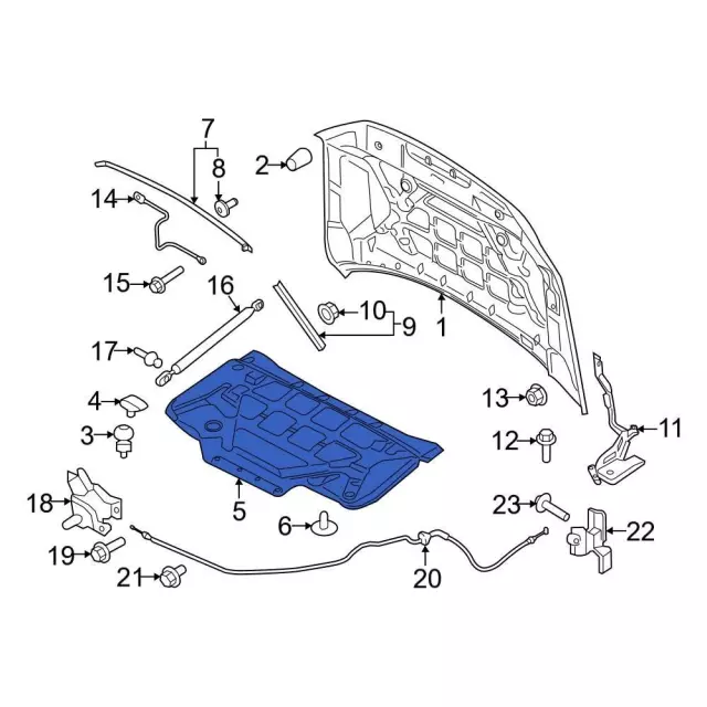 NL3Z16738B - : Insulator for Ford: F-150 Image