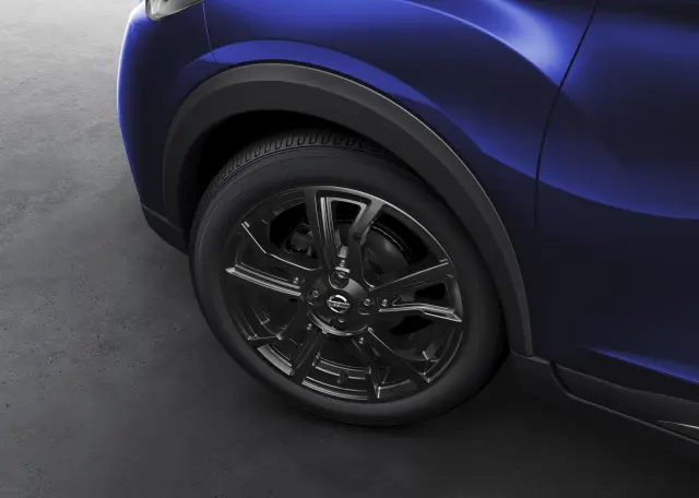 Wheel, Alloy 17", Black - Nissan (T99W1-5RL0J)