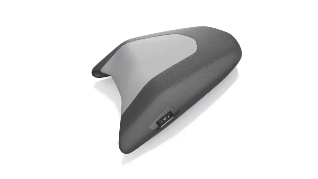 52531541511 - Ergonomics &amp; Comfort: Heated Comfort Passenger Seat, Black/Gray for BMW-Motorrad Image