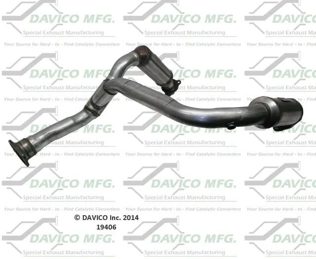 19406 - Exhaust: Direct Fit Catalytic Converter for DAVICO CONVERTERS Image