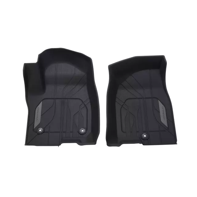2021-2025 Chevrolet First Row Premium All Weather Floor Liners / Mat Set Of 2 Black - GM (84646685)