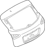 KMA001BA9A - : Lift Gate for Infiniti Image