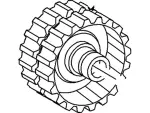 2S7Z7G120AB - : Hub Assembly for Ford Image