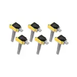 1407736 - : ACCEL Ignition Coil - SuperCoil - 2016 Ford EcoBoost 2.7L V6 - Yellow - 6-Pack for ACCEL Image