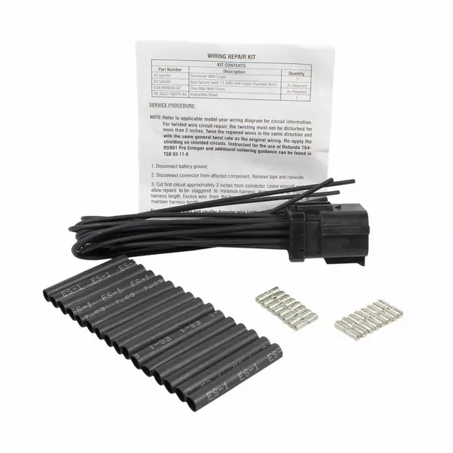 3U2Z14S411JVA - : Wire Assembly for Ford Image