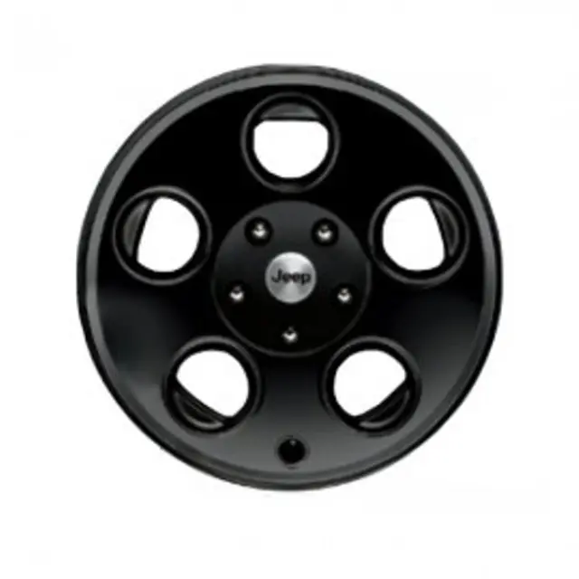 P5155978AB - Exterior Accessories: 17 X 8.5 Inch Black Classic 5 Hole for Jeep: Wrangler Image