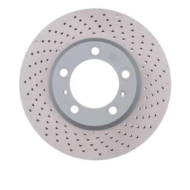 92002068D - Brakes &amp; Brake Parts: DFC Hi-Carbon Alloy Rotor - Drilled for DYNAMIC FRICTION Image