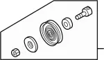 1192566U02 - HVAC: Idler Pulley for Infiniti Image