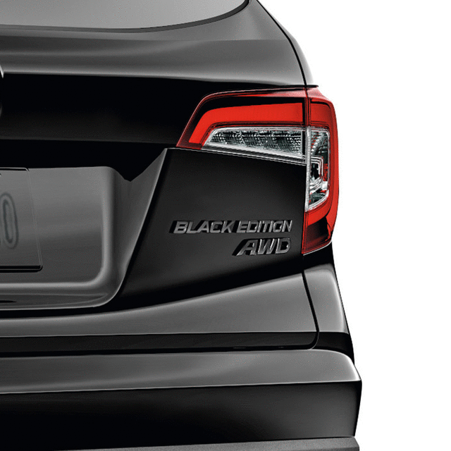 2022-2023 Honda Ridgeline - Exterior Emblem Kit Black Edition - Honda (08F20-TG7-100G)