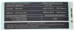 148051VX2C - : Emission Label for Nissan Image