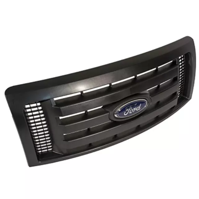 09 thru 14 F-150 OEM Genuine Ford Parts XL Model Black Grille Grill w/Emblem - Ford (9L3Z-8200-A)