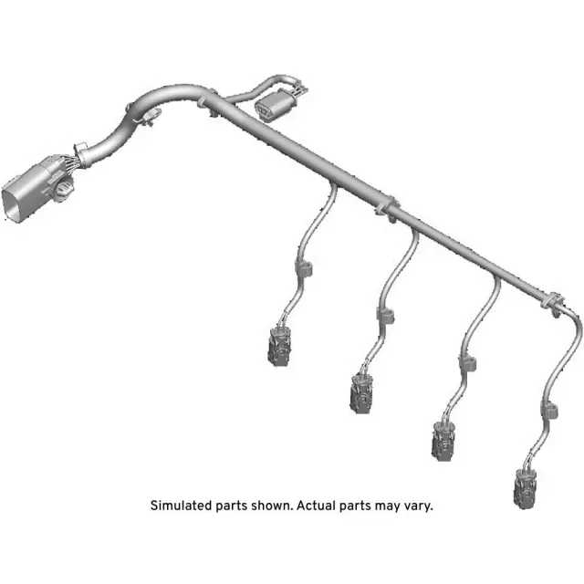55484748 - Air &amp; Fuel Delivery: Fuel Injector Connector for Buick: Cascada Image