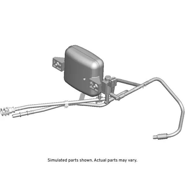 22877681 - : Engine Intake Manifold Tuning Valve Actuator Vacuum Tank for GM Image