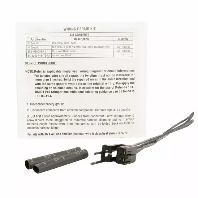3U2Z14S411XPA - : Wire Assembly for Ford Image