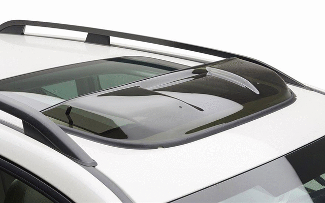 F5410SJ001 - Exterior: 2019-2021 Subaru Forester - Moonroof Air Deflector for Subaru: Forester Image