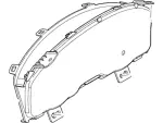 8F9Z10890A - Body: Cluster Lens for Ford: Taurus, Taurus X | Mercury: Sable Image