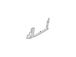 2W4Z19E667AA - HVAC: Lower Deflector for Lincoln: LS Image