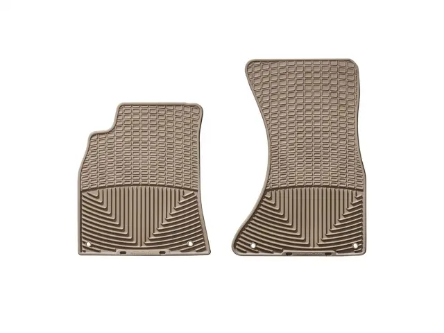 W111TN - Accessories: Front Tan All Weather Floor Mats for WeatherTech Image