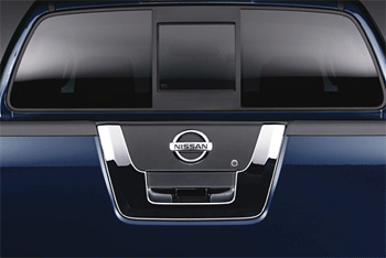 999M1BV100 - Exterior: Chrome Tail Gate Applique for Nissan: Altima, Frontier Image
