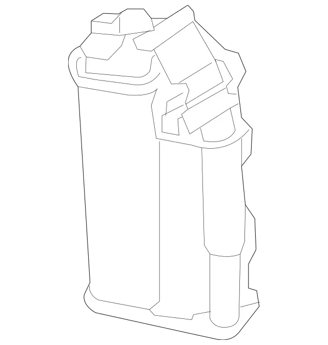203470065964 - Fuel System: Activated Charcoal Filter for Mercedes-Benz: C230, C280, C300, C350, CLK63 AMG Image image