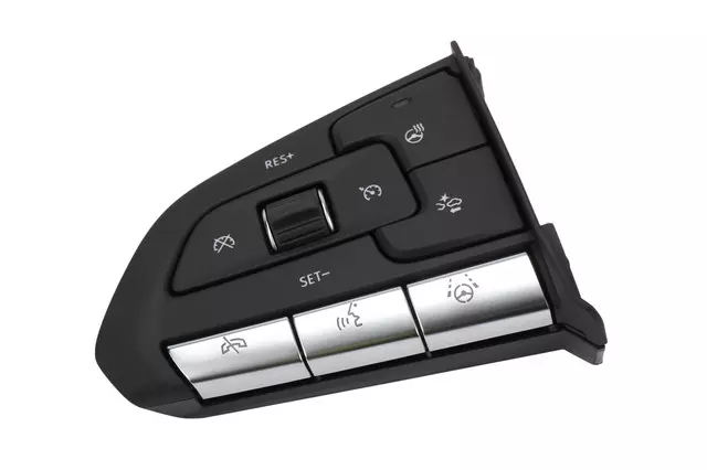 Jet Black Cruise Control Switch (Left) - GM (13536112)