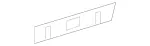 2316980127 - Covering and Lining: Mounting Rail for Mercedes-Benz: SL400, SL450, SL550, SL63 AMG, SL65 AMG Image