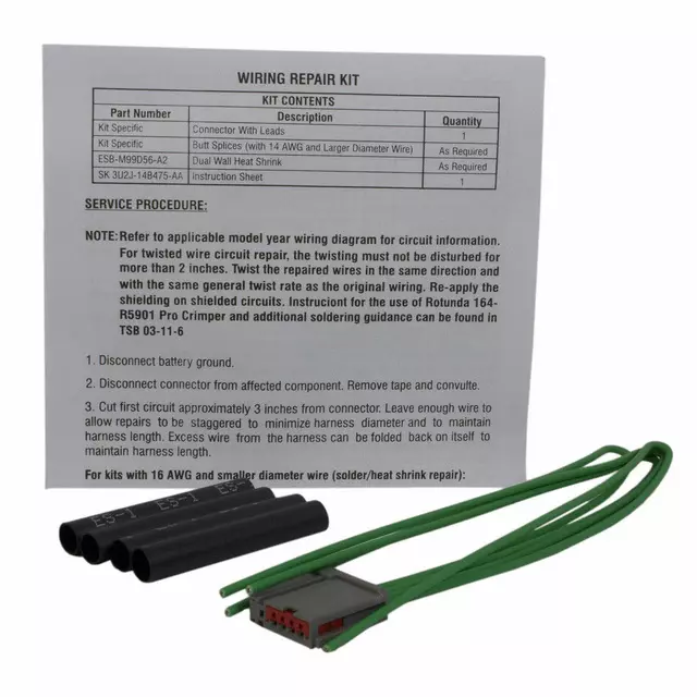 MU2Z14S411MA - : Wire Assembly for Ford Image