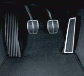 Stainless Steel Pedal Pads - BMW (35-00-0-410-099)