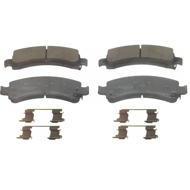 QC974 - Brakes &amp; Brake Parts: ThermoQuiet Rear Disc Brake Pad Set Ceramic for WAGNER BRAKE Image