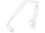 16686006859C94 - : Center Seat Belt for Mercedes-Benz Image