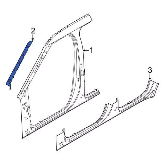 LB5Z78025A00A - : Bracket for Ford: Explorer, Police Interceptor Utility Image