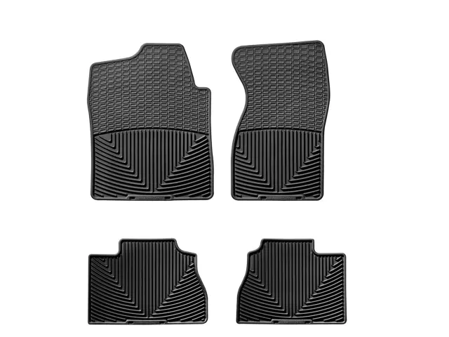 W26W70 - Accessories: Front &amp; Rear Black All Weather Floor Mats for WeatherTech Image