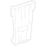 2305450046 - : Cover for Mercedes-Benz: SL500, SL55 AMG, SL550, SL600, SL63 AMG, SL65 AMG, SLK280, SLK300 Image