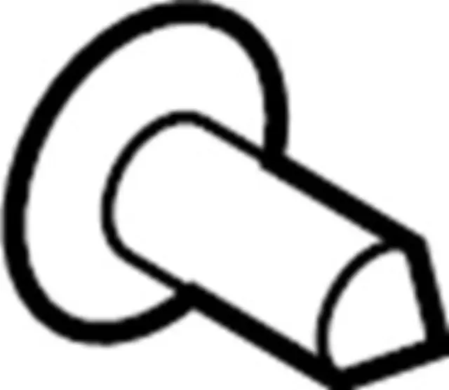 1456A6011 - Body: Reflector Screw for INFINITI: QX60, QX80 Image