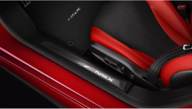 8E12T6N200 - : Illuminated Door Sill Trim - Carbon Fiber for Acura Image