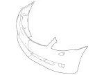 21688013409999 - Body: Bumper Cover for Mercedes-Benz Image