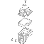 JK4Z9600C - : Air Cleaner Assembly for Ford: Transit-150, Transit-250, Transit-350, Transit-350 HD Image