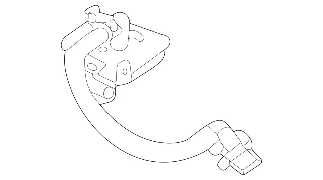 1678609301 - Windshield Washer, Emergency Equipmt: Spray Nozzle for Mercedes-Benz: GLS450, GLS580, GLS63 AMG, Maybach GLS600 Image image