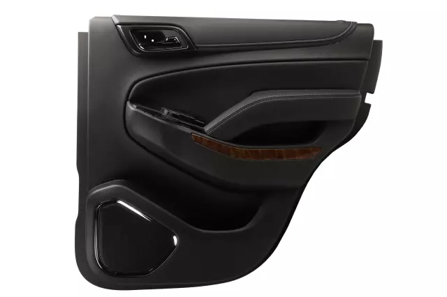 Jet Black Rear Passenger Side Door Trim - GM (84365614)