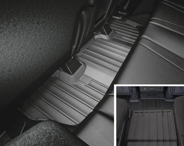 Floor Mat, All-Season, Third Row, High-Wall - Acura (08P17-TYA-210A)